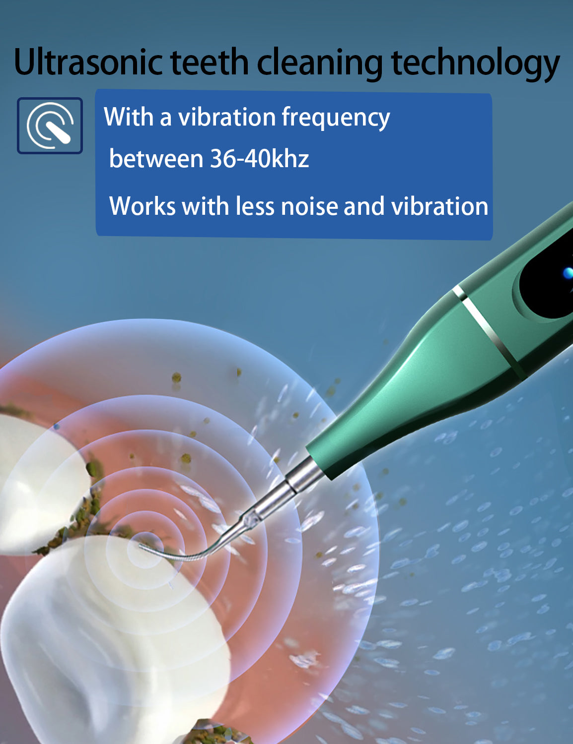 Beavo Ultrasonic Teeth Cleaner Dental Calculus Remover